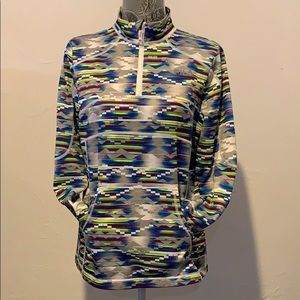 Fila Sport women’s quarter zip Track Jacket sz L